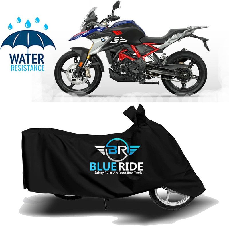 BLUERIDE Two Wheeler Cover for BMW  (G 310 GS, Black)