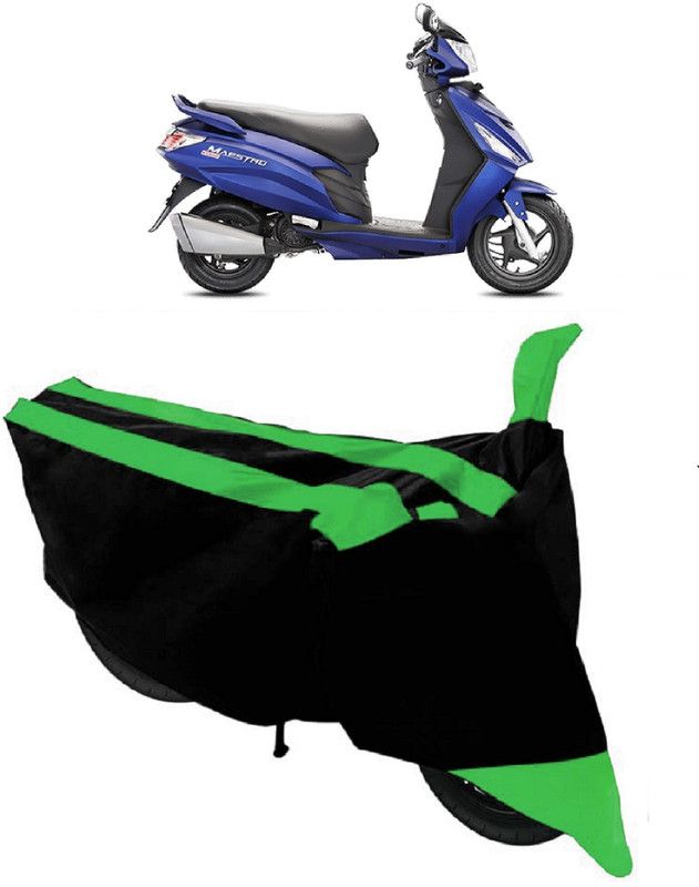 SHIVRAT Two Wheeler Cover for Hero  (Passion Plus, Red, Black)