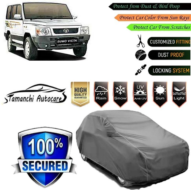 Tamanchi Autocare Car Cover For Tata Sumo Victa  (Grey)