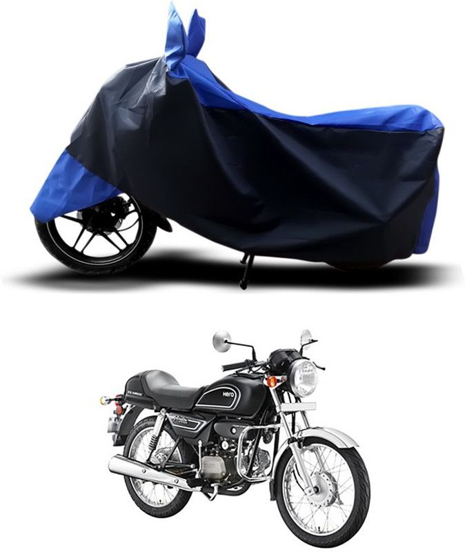 Rhtdmm Waterproof Two Wheeler Cover for Hero  (Splendor Pro, Blue)