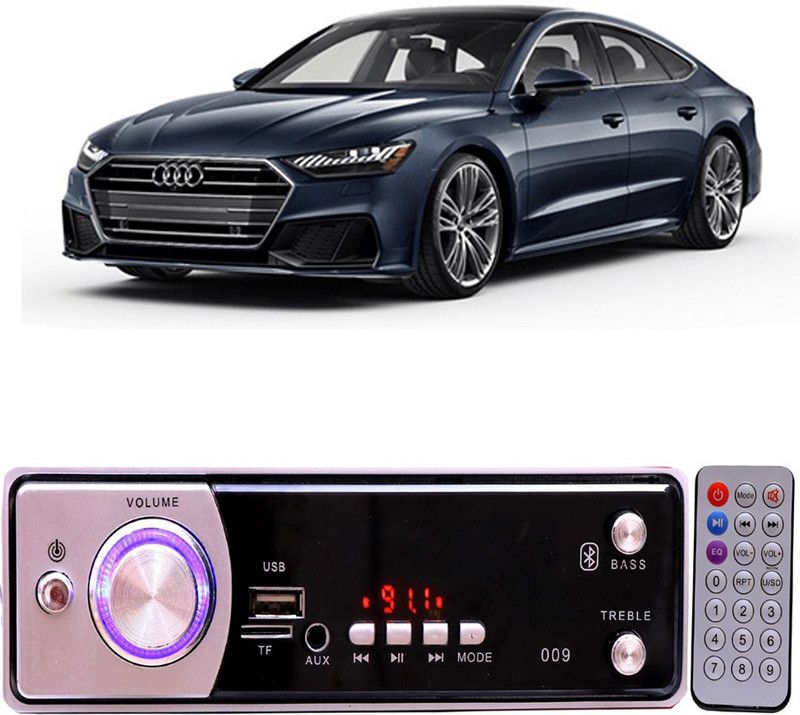 Bluedrum Silver009 BLUETOOTH/USB/SD/AUX/FM/MP3 Car Stereo ( Single Din) B-09 Car Stereo  (Single Din)