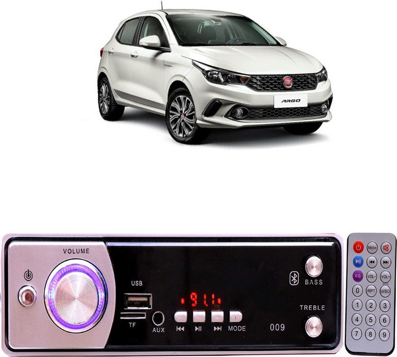 YUNEIK Silver009 BLUETOOTH/USB/SD/AUX/FM/MP3 Car Stereo ( Single Din) Y-105 Car Stereo  (Single Din)