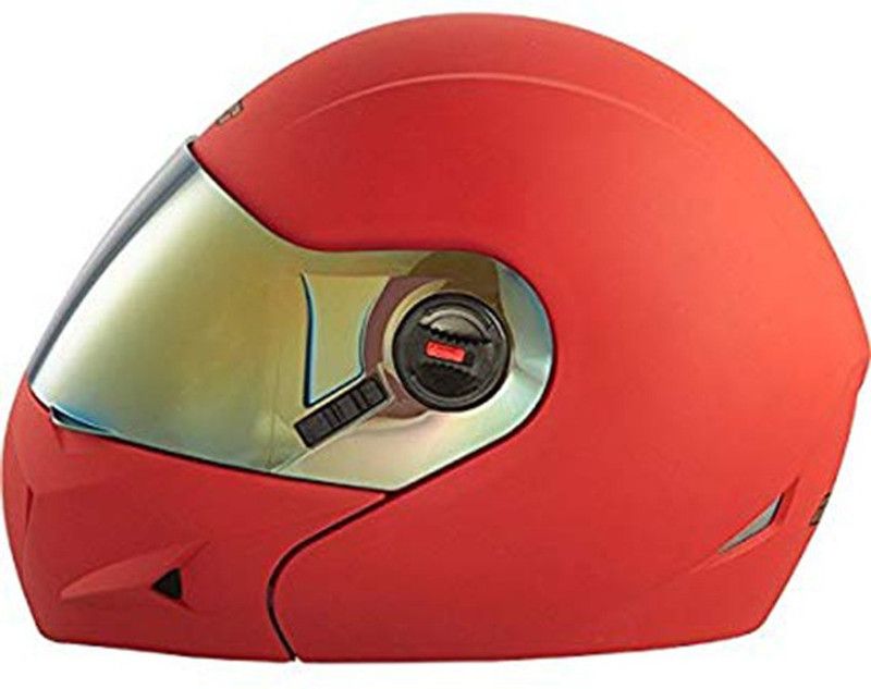 Steelbird Ares A-1 MM1 Motorbike Helmet  (Matt Maroon)