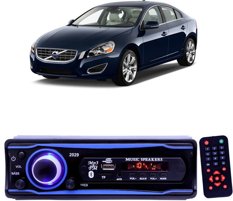 EverLand Blue 2029 USB/AUX/SD/BLUETOOTH/FM/MP3 BOOM MASTER STANDARD- E 621 Car Stereo  (Single Din)
