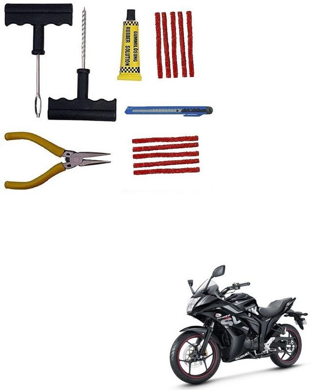 SRPHERE Complete Tubeless Tyre Puncture Repair Kit_ Gixxer SF Tubeless Tyre Puncture Repair Kit