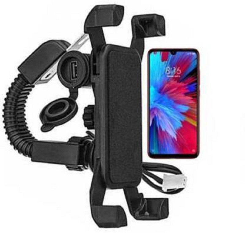KHALIFA AND BADSHAH Bike Mobile Holder  (Black)