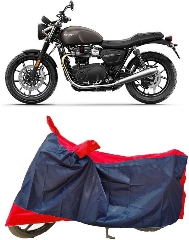 ANTOFY Two Wheeler Cover for Triumph  (Street Twin BS6, Multicolor)