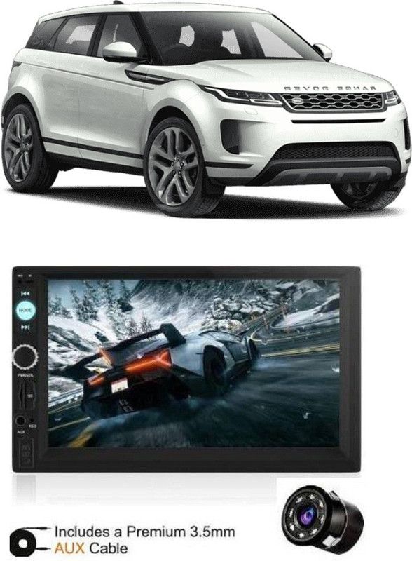 JBRIDERZ 7Inch HD DoubleDin TouchScreen with Rear View Camera Support With Camera B 249 Car Stereo  (Double Din)