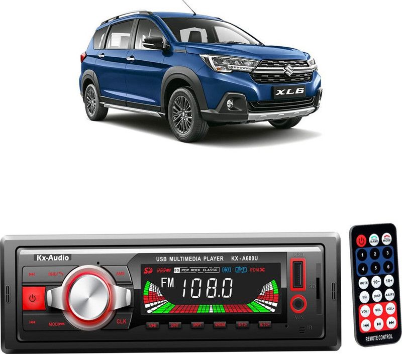JBRIDERZ KX-A600U BLUETOOTH/USB/SD/AUX/FM/MP3 with Phone Caller Id Receiver JB-1134 Car Stereo  (Single Din)