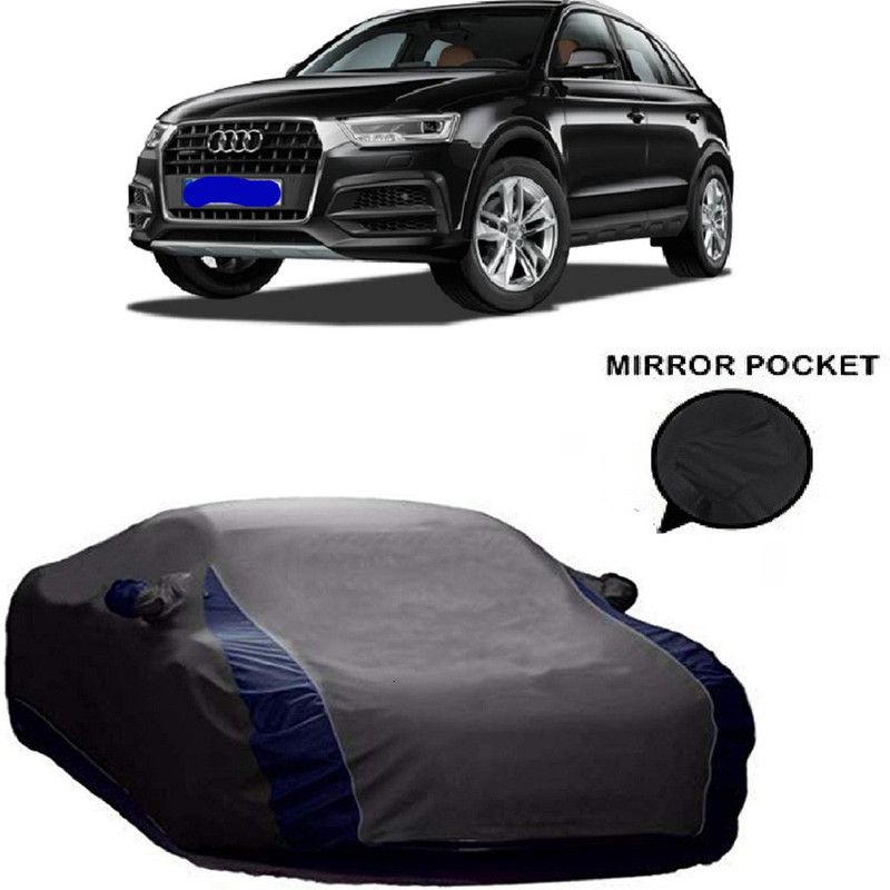 Ascension Car Cover For Audi New Q3 (With Mirror Pockets)  (Grey)