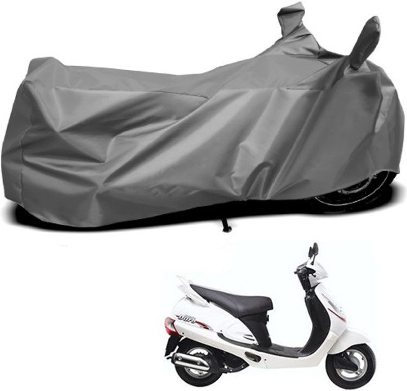 APNEK Waterproof Two Wheeler Cover for Mahindra  (Rodeo, Grey)