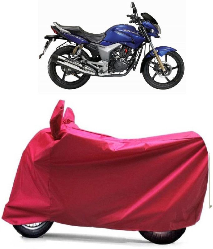 MoTRoX Two Wheeler Cover for Honda  (CBZ TYPE 1, Red)