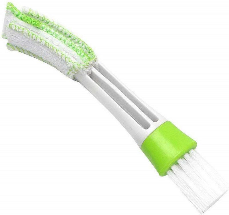 Auto Oprema Car Air Outlet Vent Internal Cleaner Dust Cleaning Brush for Car (Pack of 1, Green) Car Air Outlet Vent Internal Cleaner Vehicle Interior Cleaner  (1)