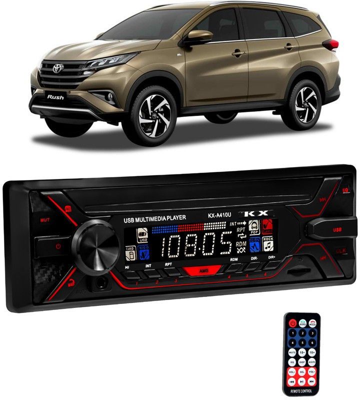 Dvis Car Stereo FX- A100U Car Stereo with Bluetooth, USB, SD Card , Aux D-1214 Car Stereo  (Single Din)