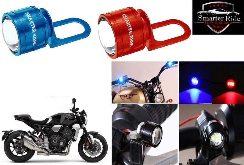 SMARTER RIDE Led Strobe Warning Brake Light for Honda CB650R License Plate Light Motorbike LED for Honda (12 V, 4 W)  (CB 1000R, Pack of 2)