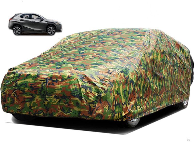 Kuchipudi Car Cover For Lexus Universal For Car (Without Mirror Pockets)  (Multicolor)