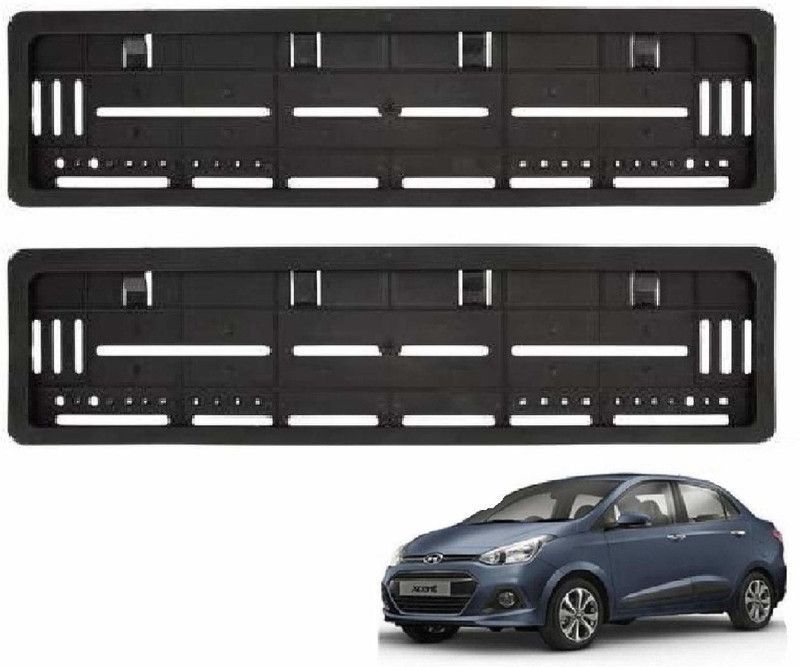 Aretas Hyundai Verna Car Number Plate  (Plastic 5 cm x 10 cm)