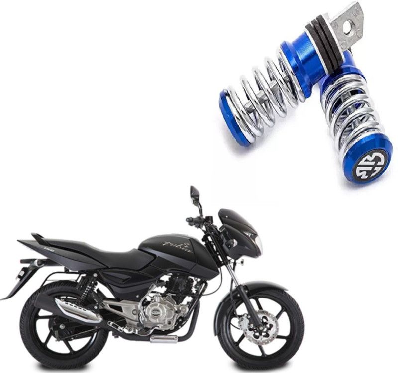 Jetnix Spring Style Blue Metal Motorcycle Foot Rest For Bajaj 150 Foot Rest  (Blue)