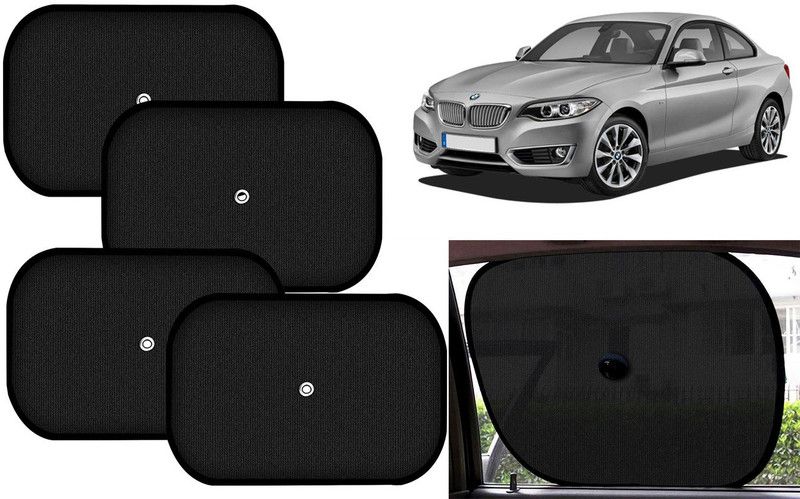 Auto Kite Side Window Sun Shade For BMW 2 Series  (Black)