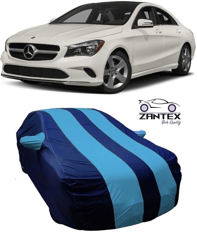 ZANTEX Car Cover For Mercedes Benz C280 (With Mirror Pockets)  (Blue)