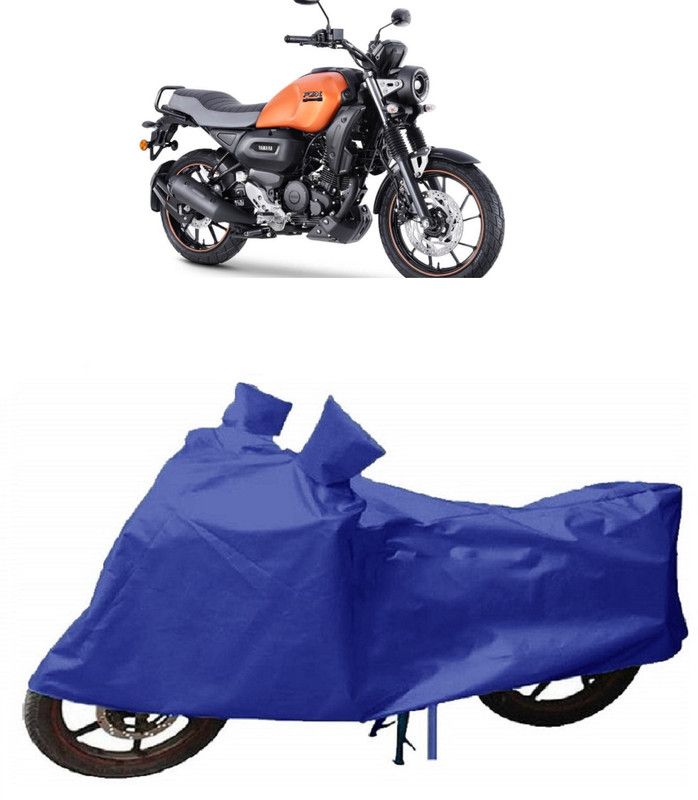 SHIVRAT Two Wheeler Cover for Yamaha  (FZ-X, Blue)