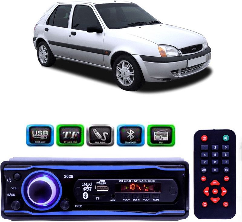 Genipap STEREO-999 BLUETOOTH/USB/SD/AUX/FM/MP3 (BLUE & Black)-131 Car Stereo  (Single Din)