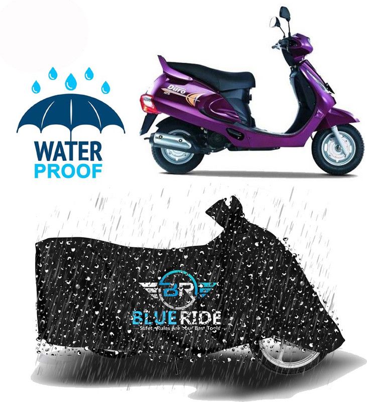 BLUERIDE Two Wheeler Cover for KTM  (Duke 200, Black)