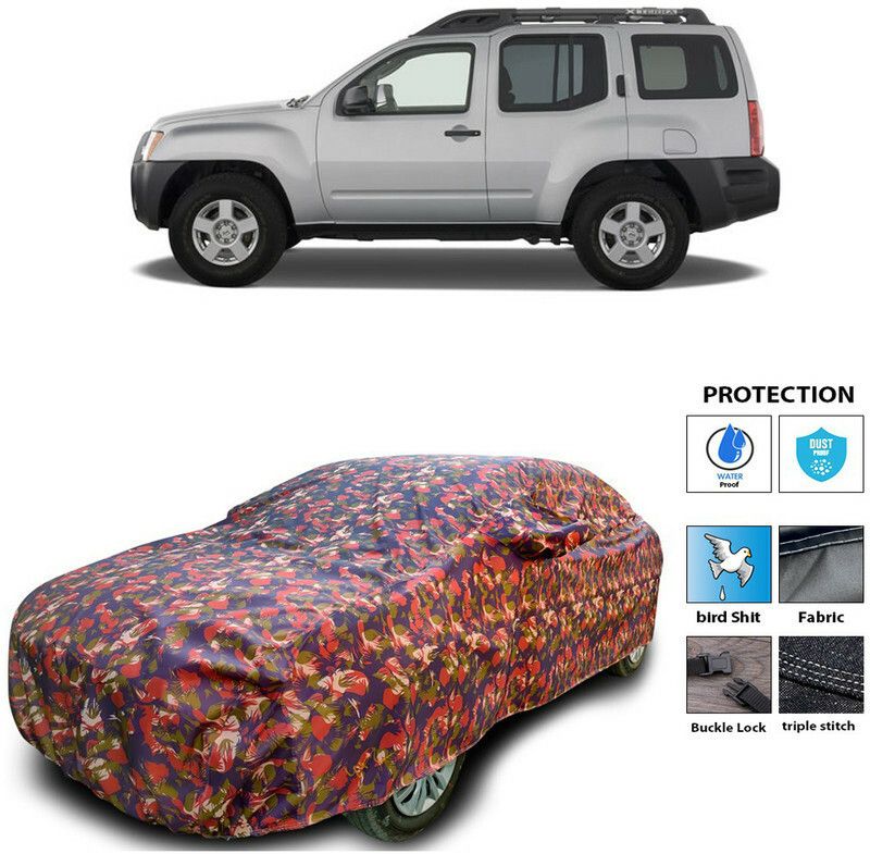 Ascension Car Cover For Nissan Xterra (With Mirror Pockets)  (Multicolor)