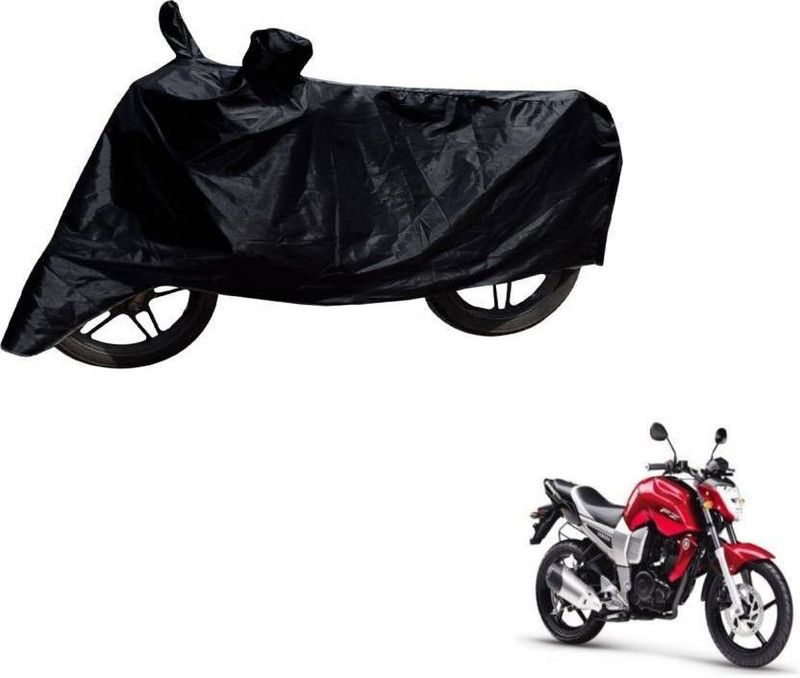 THE REAL ARV Two Wheeler Cover for Yamaha  (FZ, Black)
