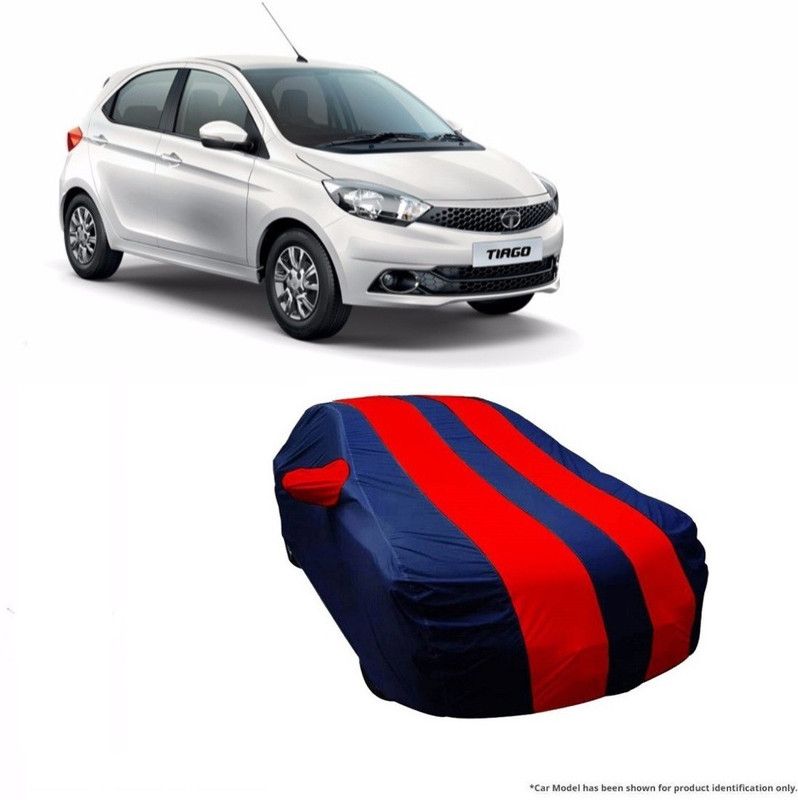 Flipkart SmartBuy Car Cover For Mercedes Benz ML250 (With Mirror Pockets)  (Red, Blue)