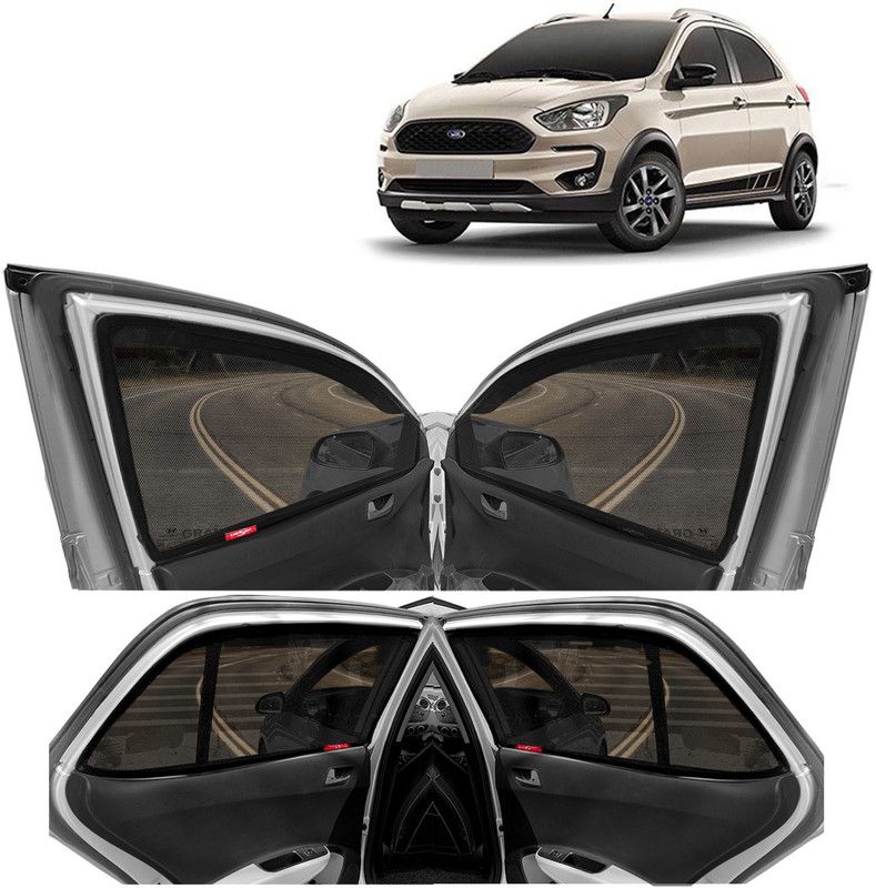 Kingsway Side Window Sun Shade For Ford Freestyle  (Black)