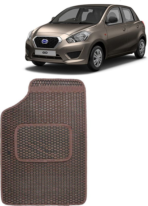 Kingsway PVC Standard Mat For Datsun Go  (Brown)