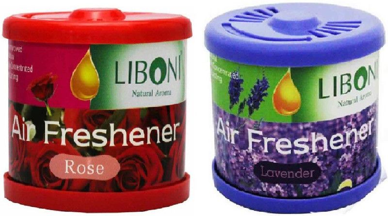 Liboni Rose, Lavender Car Freshener  (2 x 100 g)