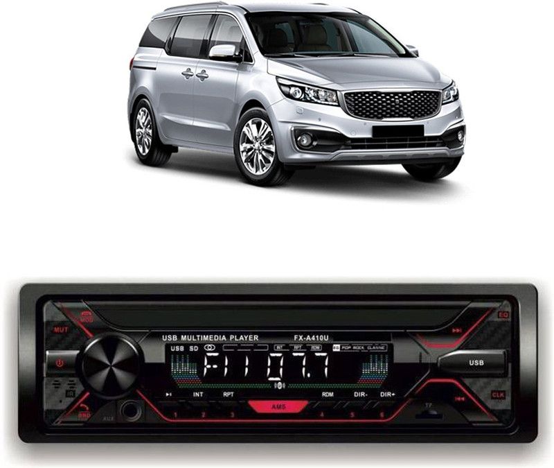 JBRIDERZ Car Stereo FX- A410U Car Stereo with Bluetooth, USB, SDCard , Aux E-228 Car Stereo  (Single Din)