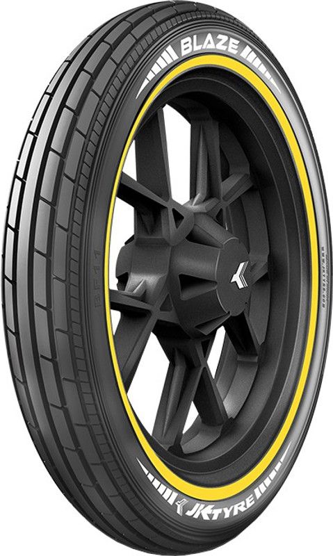 JK TYRE 1B12127018424PF110BLAZE BF11 2.75-18 Front Two Wheeler Tyre  (Dual Sport, Street, Offroad Knobbies, Tube)