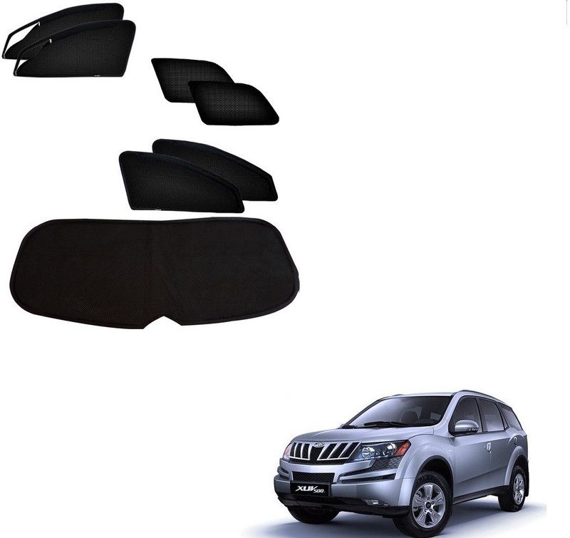 KOZDIKO Side Window, Rear Window Sun Shade For Mahindra XUV  (Black)