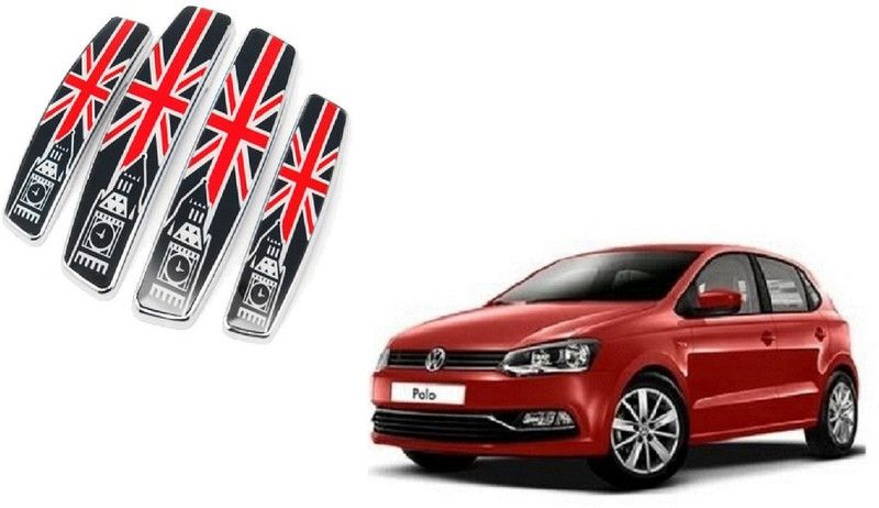 Auto Oprema Silicone Car Door Guard  (Red, Black, Pack of 4, Volkswagen, Polo)
