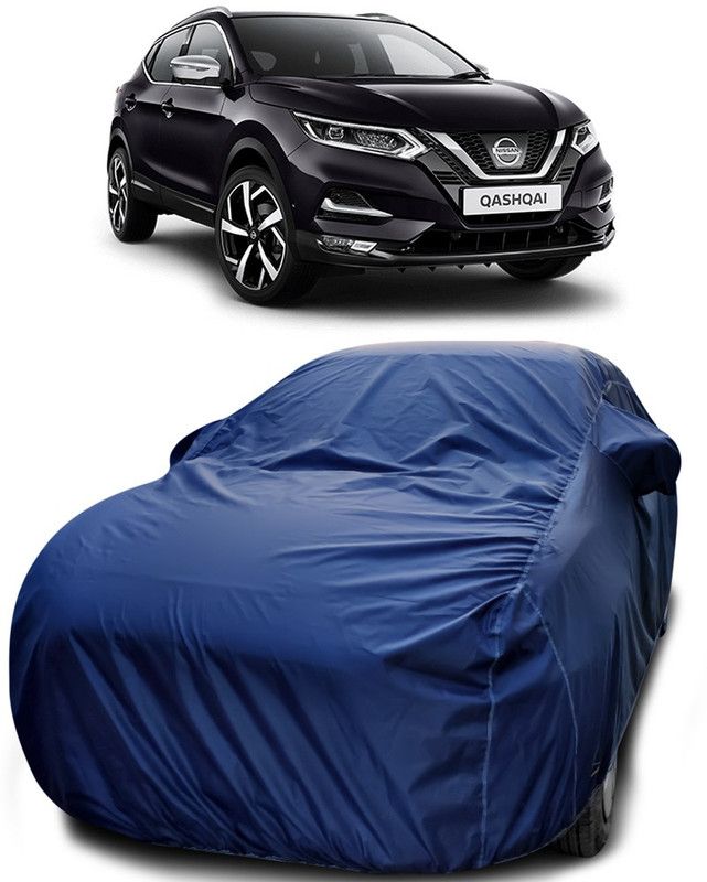 Dvis Car Cover For Nissan Qashqai (With Mirror Pockets)  (Blue)