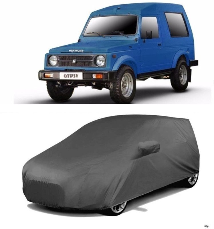 Hynak Car Cover For Maruti Suzuki Gypsy MG-410  (Grey)