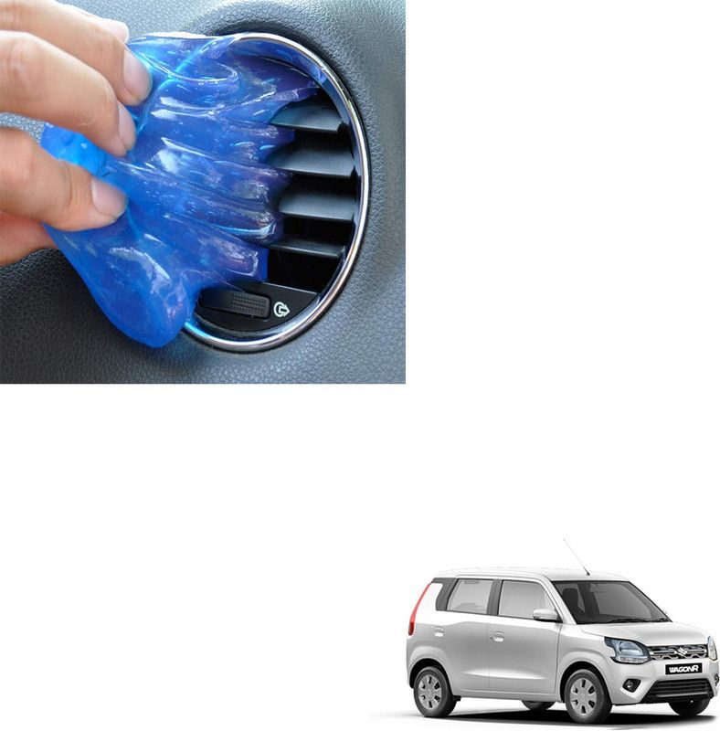 SEMAPHORE 34 Aqua Scented Multipurpose Slime Jelly Kit For Car Interior Ac Vent Dashboard Keyboard Laptop Dust Cleaner Computer Electronics Gadgets Vehicle Interior Cleaner. Car Cleaning Gel34 Vehicle Interior Cleaner  (182 g)