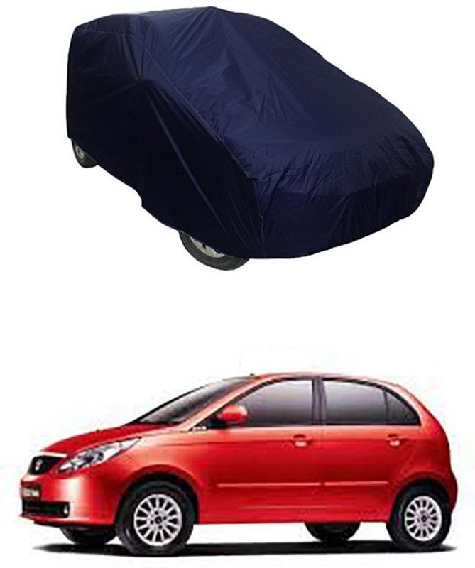 APNEK Car Cover For Tata Indicab (With Mirror Pockets)  (Blue)