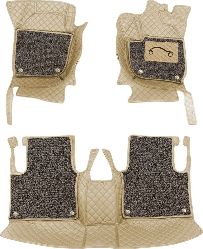 AutoFurnish Leatherite 7D Mat For Renault Kiger  (Beige)