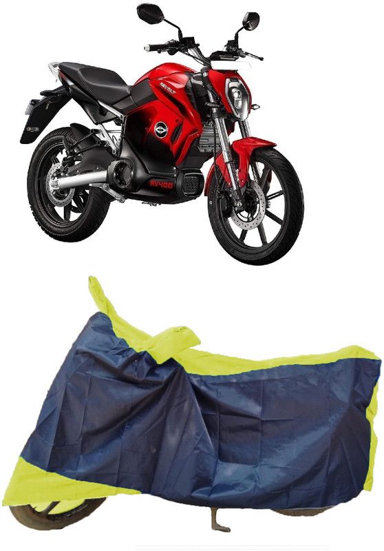 AutoFave Two Wheeler Cover for Revolt  (Motors RV 400, Multicolor)