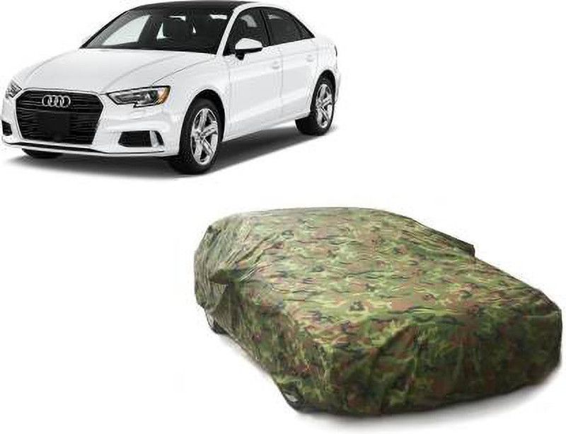ARGK Car Cover For Audi Q3 (With Mirror Pockets)  (Green)