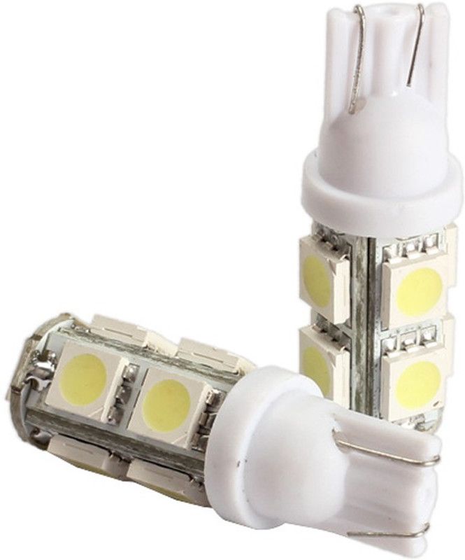 Pa LED-9SMD-WH035 Parking Light Motorbike LED (12 V, 9 W)  (Universal For Bike, Pack of 2)