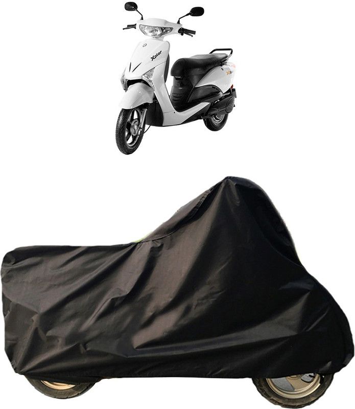 ACTOVISH Two Wheeler Cover for Indus  (Yo Xplor, Black)