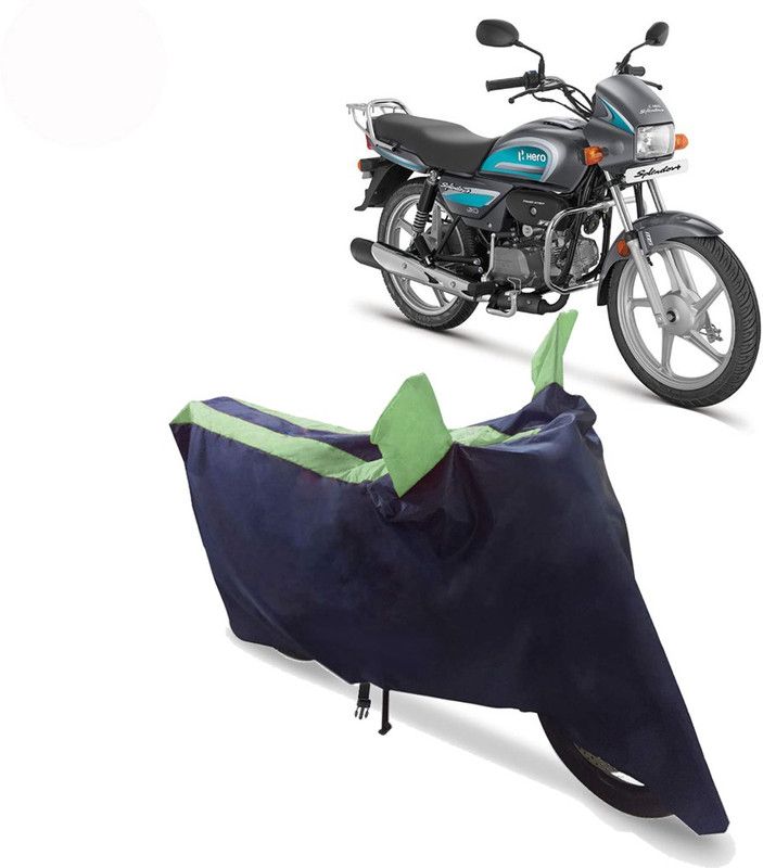 EXOME Two Wheeler Cover for Hero  (MotoCorp Splendor Plus, Green)