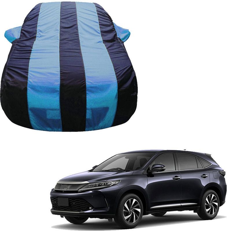 SS Zeeber Car Cover For Tata Harrier XZ Dual Tone (With Mirror Pockets)  (Blue, Blue, For 2019 Models)
