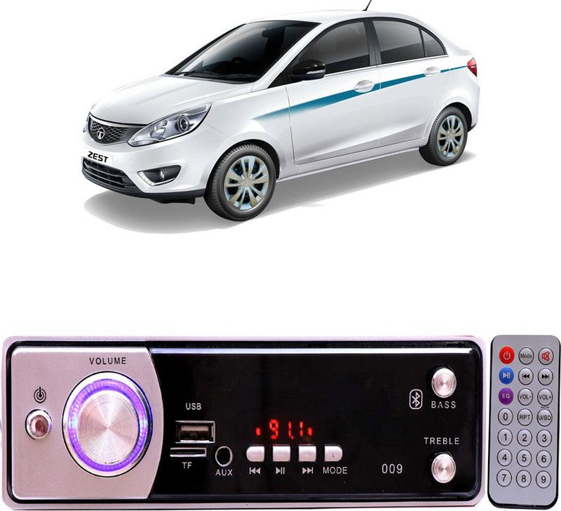 Bluedrum Silver009 BLUETOOTH/USB/SD/AUX/FM/MP3 Car Stereo ( Single Din) B-564 Car Stereo  (Single Din)