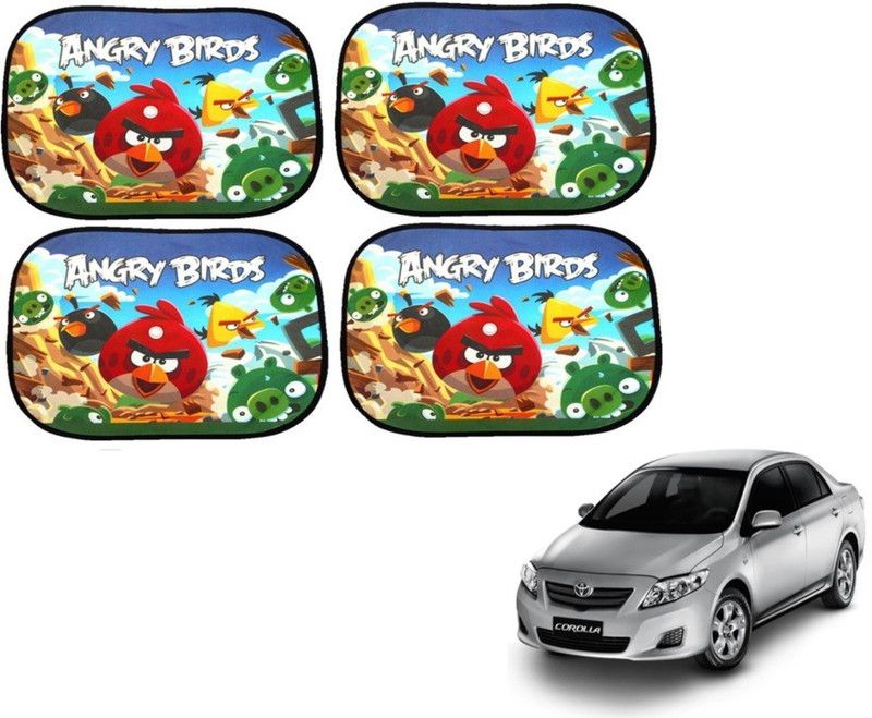 MOCKHE Side Window Sun Shade For Toyota Corolla  (Multicolor)